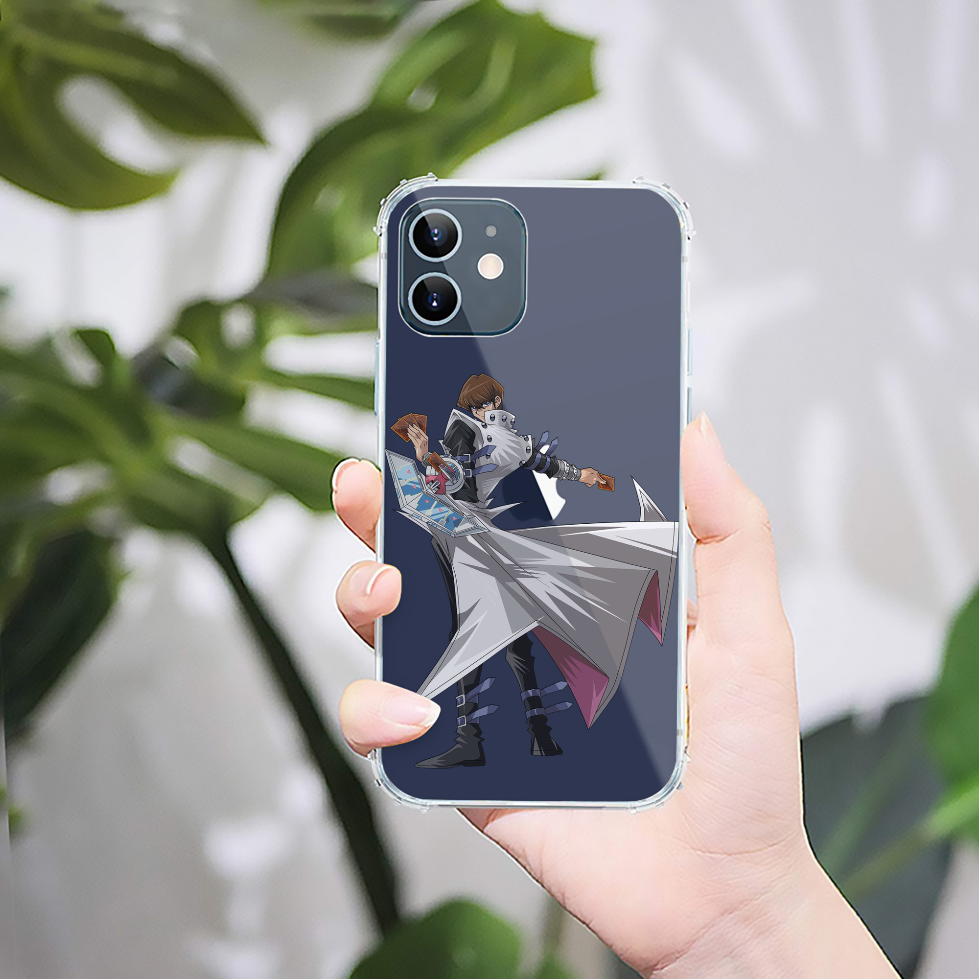 （画像用） 遊☆戯☆王 Yu-Gi-Oh! 【iPhone 12シリーズ対応】透明スマホケース（クリアソフトケース）